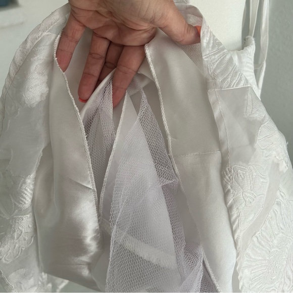 Sequin Hearts White Party Dress - Picture 4 of 12